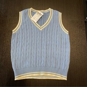 Brandy Melville Blue Sweater Vest